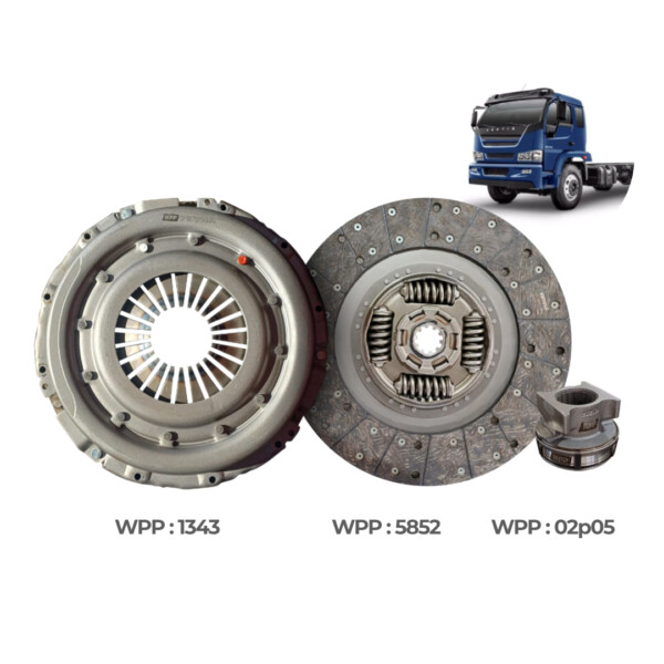Kit Embreagem - Vertis 130V | Iveco NEF4