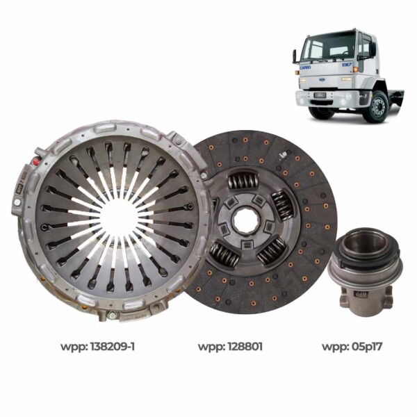 Kit Embreagem - Ford Cargo 1317 |  1319 | 1517 | 1519 | 1717 | 1719